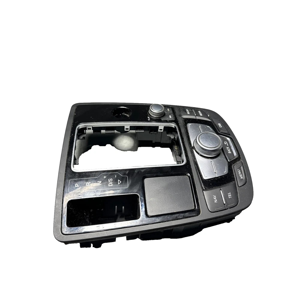 CUBIERTA DE PALANCA DE CAMBIOS PANEL DE CONTROL MULTIFUNCIONAL 2013-2018 AUDI S6 4,0 L OEM Foto 4 de 4