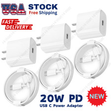 3 Pack 2024 Upgrade Super Fast Charger Type C For iPhone 14 13 12 11Pro Max Xs 8