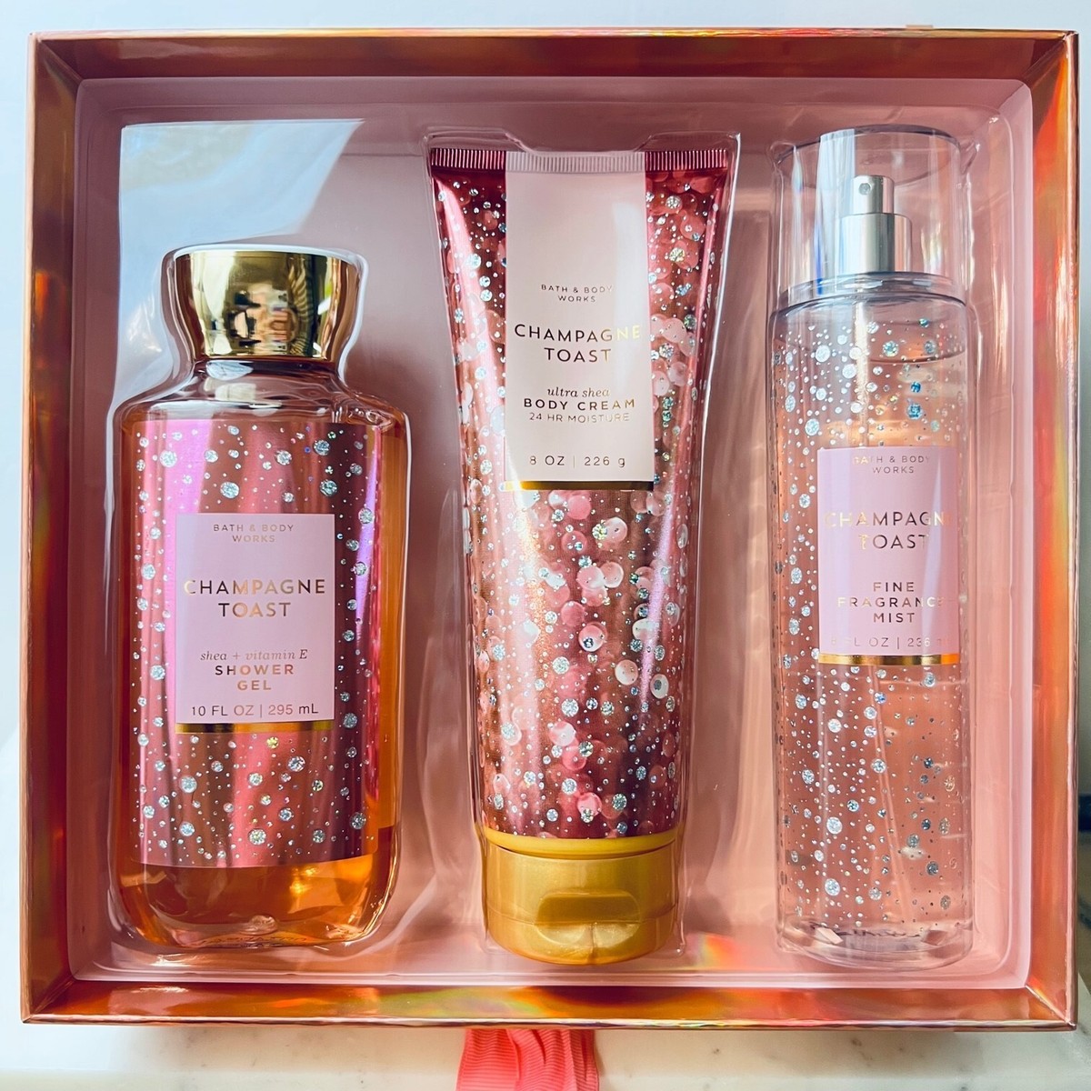 Champagne Toast ギフトセット Bath & Body Works CHAMPAGNE TOAST GIFT BOX Let's Celebrate 3