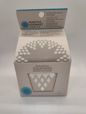 Martha Stewart Crafts Diamond Lace Circle Edge Punch Die Cut Boarder