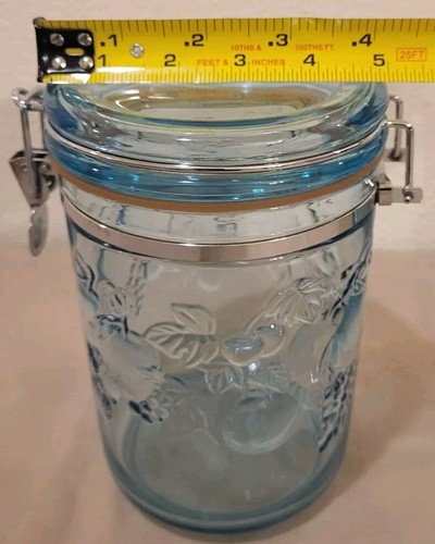 Felli • ClampLock • Air Tight Canister Set • Clear Green • Fruit Themed • Unused - Picture 5 of 7