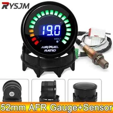 52mm Air Fuel Ratio Gauge LED Digital Display With Narrowband O2 Oxygen Sensor
