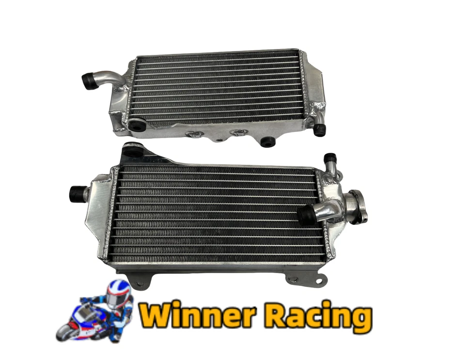 左 + 右散热器适合 YAMAHA YZ450F 2018 - 2022;YZ250F 2019 - 2023 — 第 2/4 张图片