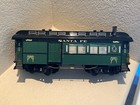 Rare Bachmann G Scale Santa Fe Combo Passenger & Freight Car with Sliding Door