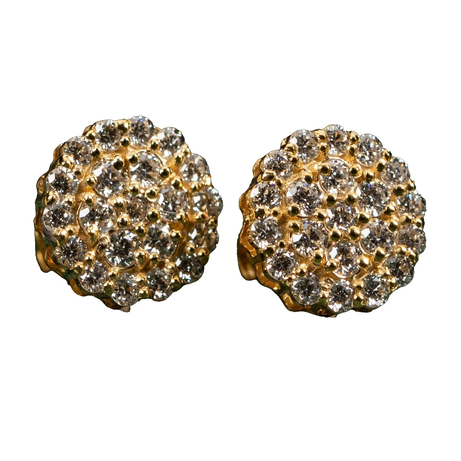 Pendientes de ORO Amarillo de 14k para Hombre