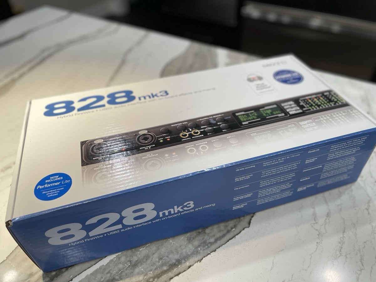 DTM・DAW MOTU 828 mk3 Hybrid 828mk3 Hybrid - Downloads | MOTU.com