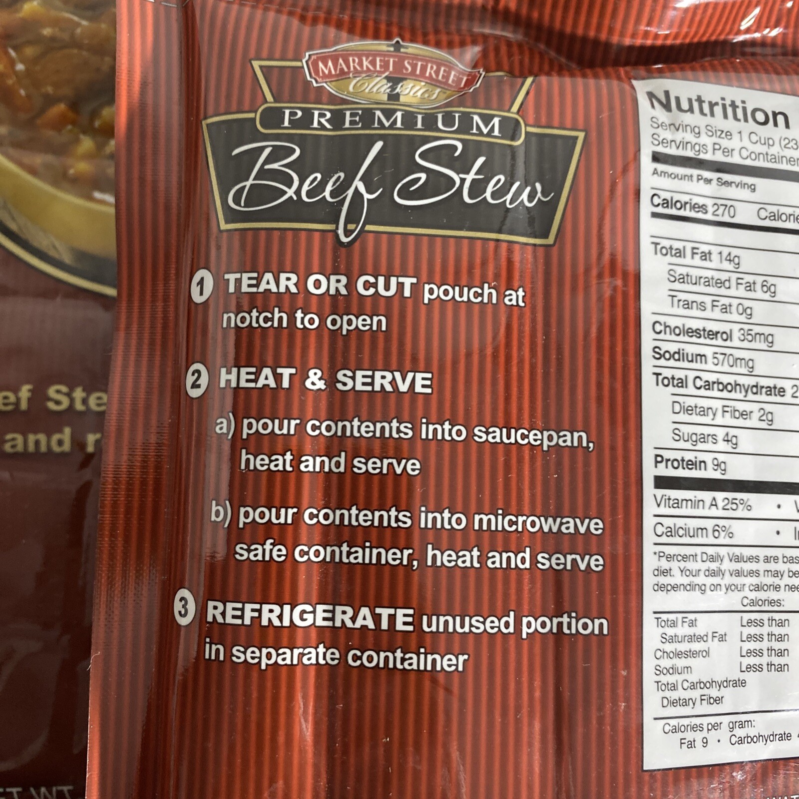 Market Street Classics Premium Beef Stew 24oz. Lot of 8. Sep/2026 ( T116 ) eBay