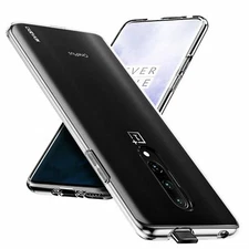 For OnePlus7 Pro Ultra Slim Clear Case Rubber Soft Cover