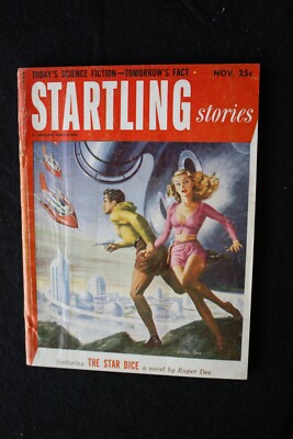 STARTLING STORIES Science Fiction Magazine Vol28 No1 1952 VINTAGE  US Ed  GOOD