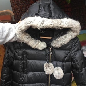 emporio armani puffer jacket womens