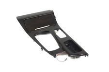 Center Konsole Tasse Halter Rand Cover Ash Maserung Braun BMW OEM F10 550I 535i