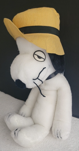 20 ZOLL VINTAGE 1968 1975 SNOOPY BRUDER "SPIKE" KOREA STOFFTIER PLÜSCHHUT UFS, INC. - Bild 7 von 10