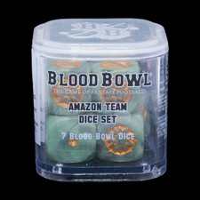 Amazon Team Bloodbowl Dice Set OOP Games Workshop Warhammer