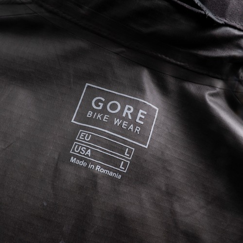 GORE BIKE WEAR Men's Winstopper Waterproof Yellow/Gray Full-Zip Cycling Jacket L - Picture 6 of 9