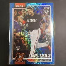 2026 Topps MLB Baseball Card Samuel Basallo Orioles RC /150