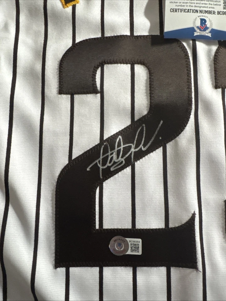 Camiseta Fernando Tatis Jr. autografiada con certificado de autenticidad Foto 3 de 4