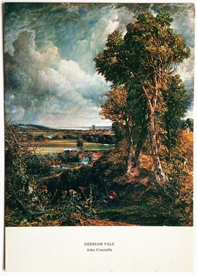 John Constable Dedham Vale Kunst Postkarte - unbenutzt