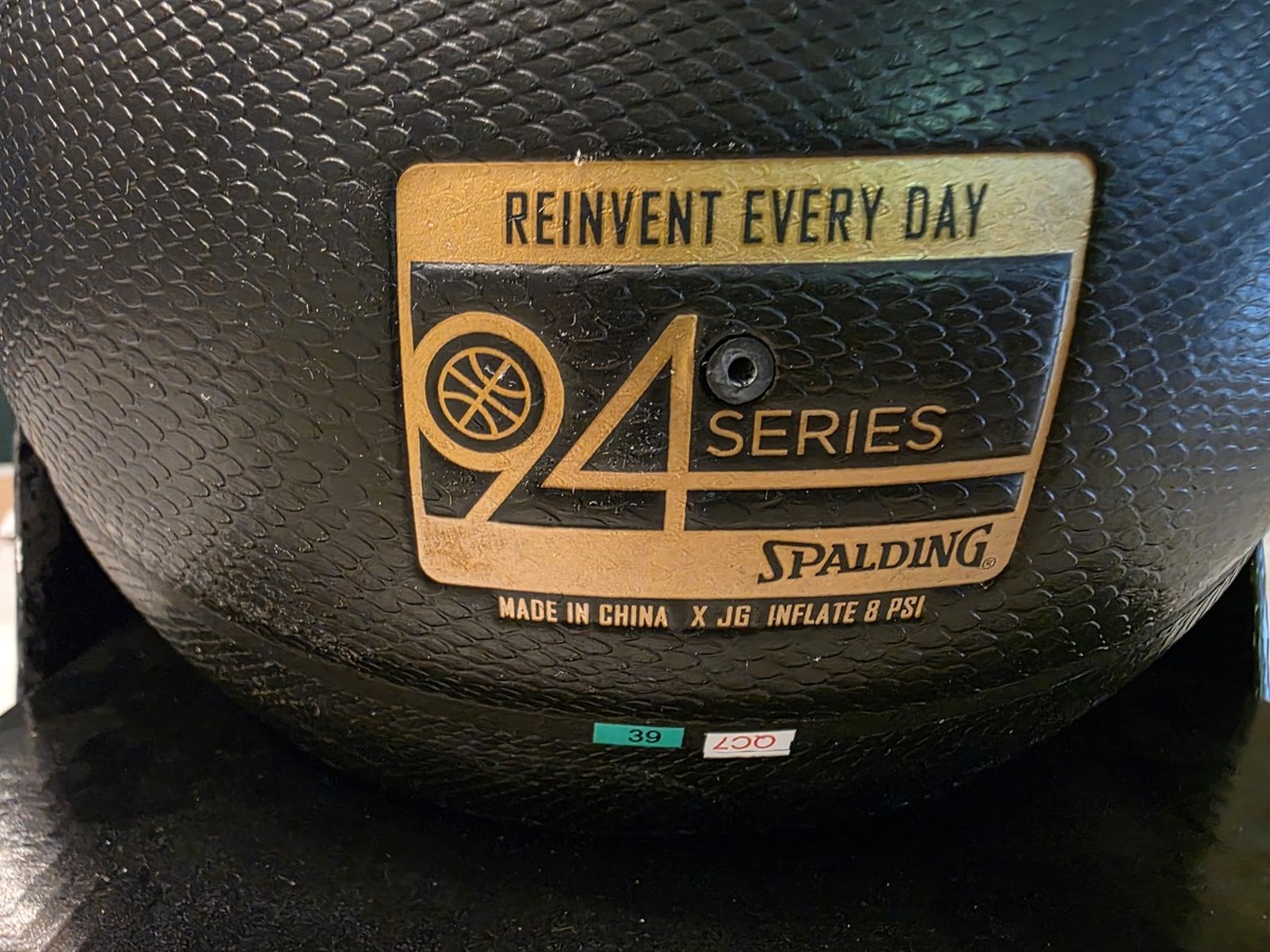 New Limited Edition Spalding Black Mamba Kobe Bryant 24k