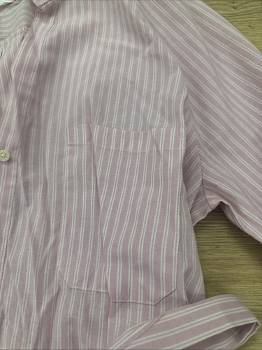BNWOT Zara Pink Shirt Dress Striped With Belt Pocket Small RRP £32.99 Sold Out - Picture 4 of 4