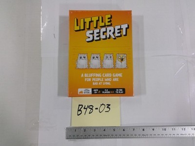 Little Secret Bluffing Card Game Exploding Kittens 4-8 Players New Ages 10+