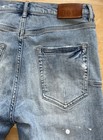 PURPLE BRAND PAINT SPLATTERED DISTRESSED Light Indigo JEANS P001 Skinny Sz 31 — photo 7