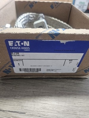 BJ38 - Crouse-Hinds XJG Series 1 Inch Bonding Jumper for Rigid/IMC Conduit,