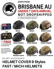 ImperialBDU Tactical Helmet Cover FAST Helmet Camo BJ PJ MH Military 5 DAYS AU