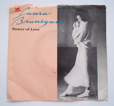LAURA BRANIGAN - Power Of Love / Spirit Of Love - 45 RPM 7'' Record 1987 ATLANTIC