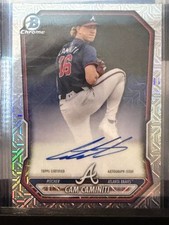 Topps 2024 Bowman Draft Cam Caminiti Braves Chrome Prospect Auto RC #CPA-CC