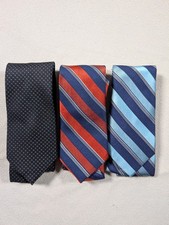 NEW Jos A Bank Mens Silk Ties Lot 3 Reserve Travelers Striped Floral