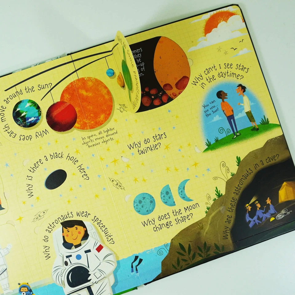 Usborne Lift-the-Flap Collection 5 Books Set - Ages 3+ - Board Book - Image 4 of 4