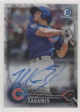 2016 Bowman Chrome Prospect Refractor 325/499 Mark Zagunis #CPA-MZ Auto 05p9