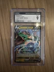Pokemon TCG Rayquaza v Crown Zenith Ultra Rare Holo Card 100/159 CGC 9
