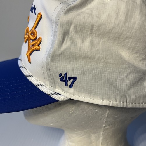 Cappello Berretto New York Knicks Chamberlain Snap Back Uomo Scritta '47 NBA Basketball - Foto 8 di 22