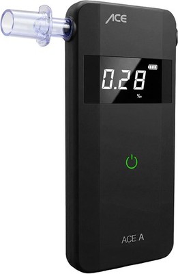 Alkohol-Tester ACE A Promille-Test Atem-Messgerät Alkomat Alcotest Alkohol