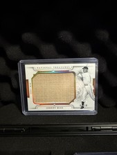 2024 Panini National Treasures Johnny Mize Legendary Jumbo Lumber GU bat 4/10