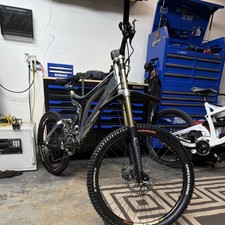 2003 Specialized Big Hit Expert Downhill Bike Full Suspension 26" Silver/Black