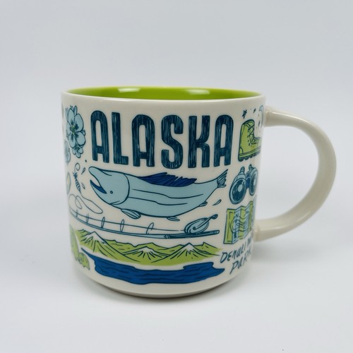 Starbucks Coffee Alaska Been There Series Collection Cup Mug 14 Oz New w/o Box
