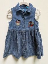 Vintage little big dogs toddler dress/top