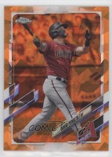 2021 Topps Chrome Sapphire Edition Orange 18/25 David Peralta #640 4pn