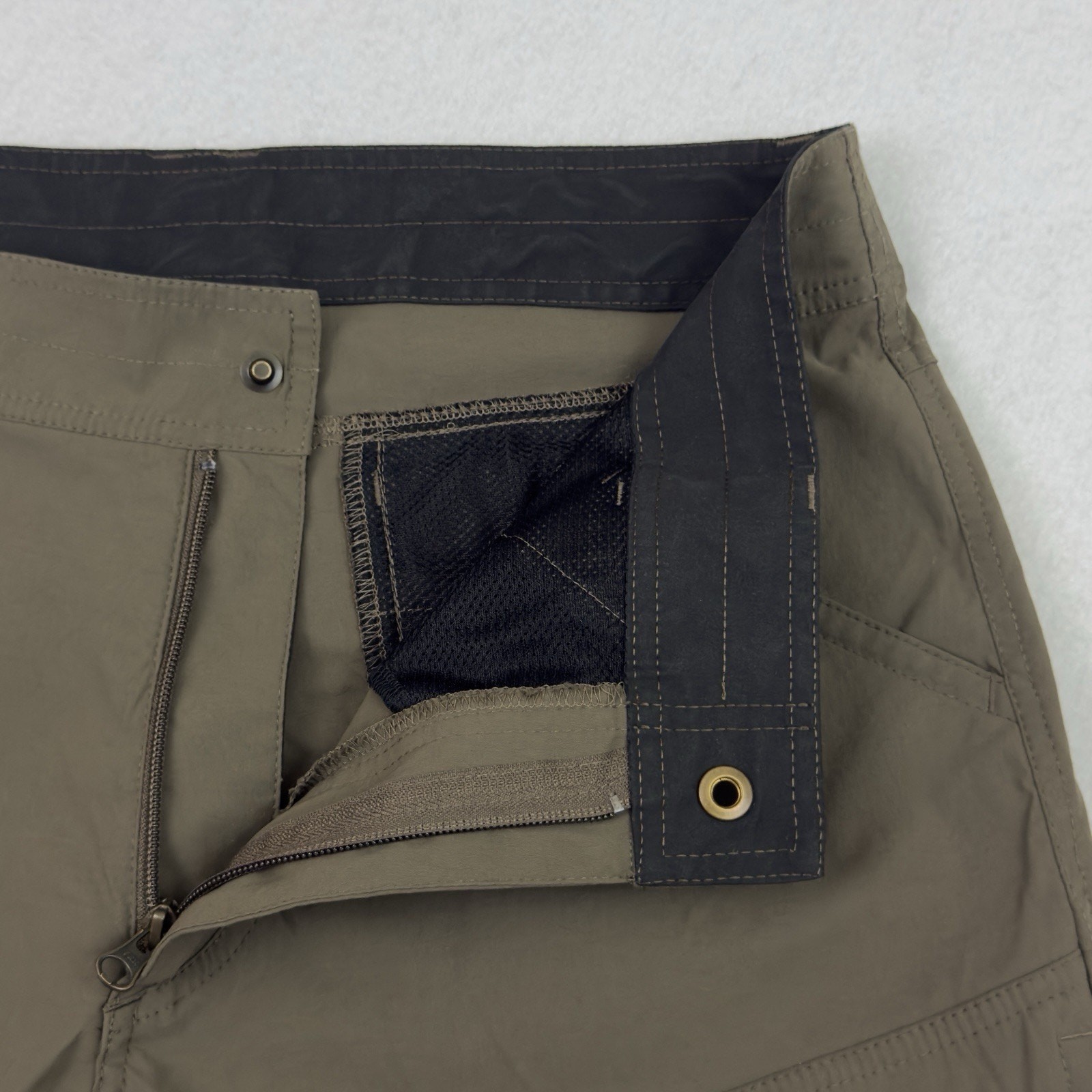 KUHL Mens Renegade Shorts 35 Burnt Olive 12” Gorp… - image 9