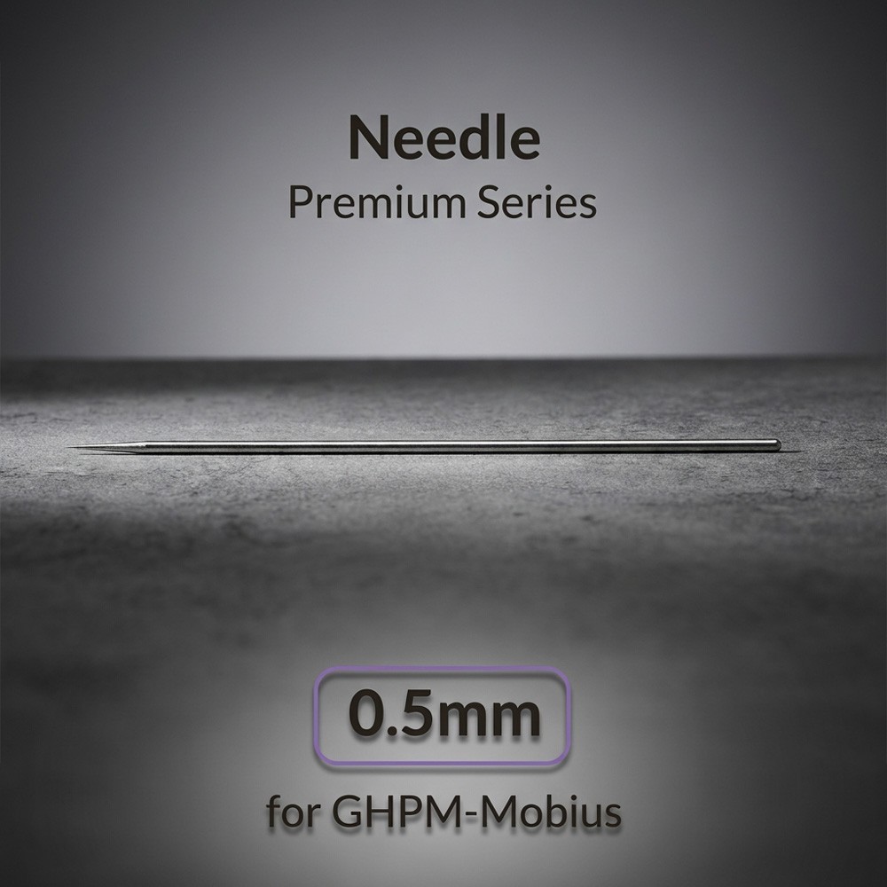 Gaahleri 0.5mm Replacement Needle for Mobius Airbrush Premium Series Spare Part