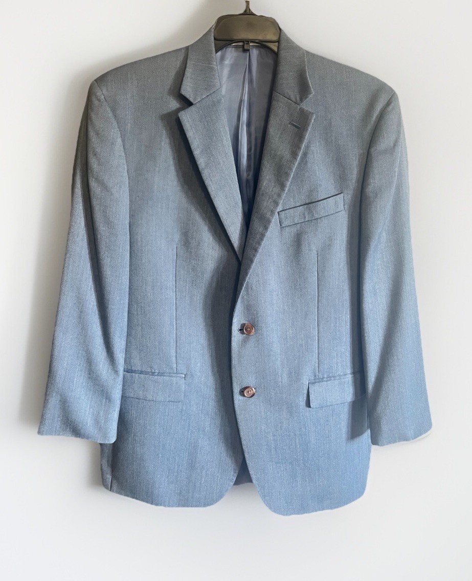 RALPH LAUREN Men’s 42R Blue Blazer Coat Suit