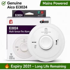 AICO Ei3024 Mains Powered Multi-Sensor Fire Alarm Exp 2031