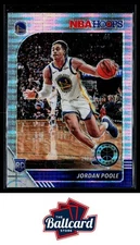 2019-20 Hoops Premium Stock #223 Jordan Poole Prizms Pulsar