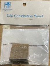 Actual Wood From USS Constitution aka "Old Ironsides"!