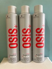 3 Schwarzkopf Osis Elastic Light Hold Hairspray 9oz New Authentic