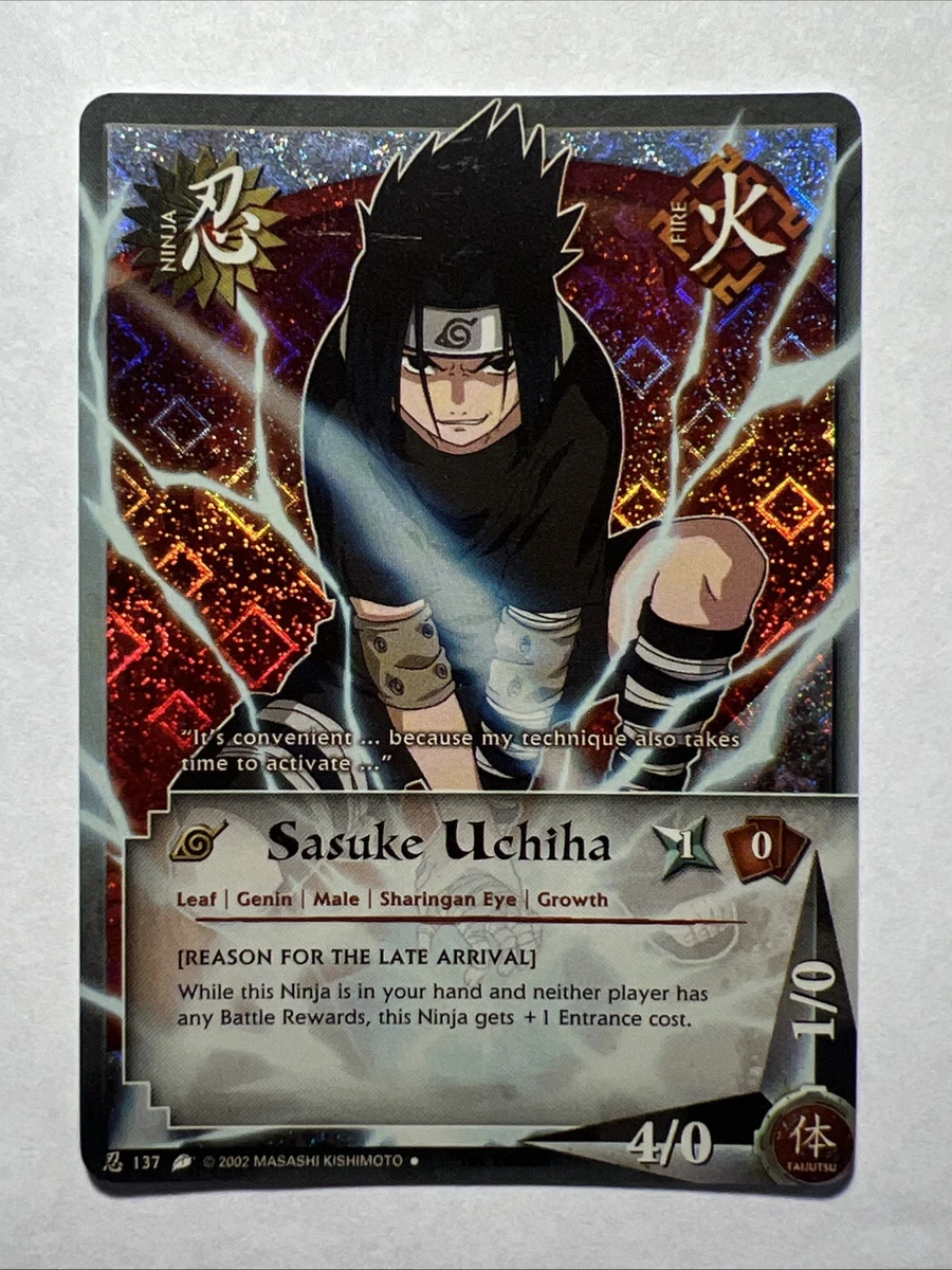 Naruto Sasuke In Individual Collectible Card Game Cards | eBay