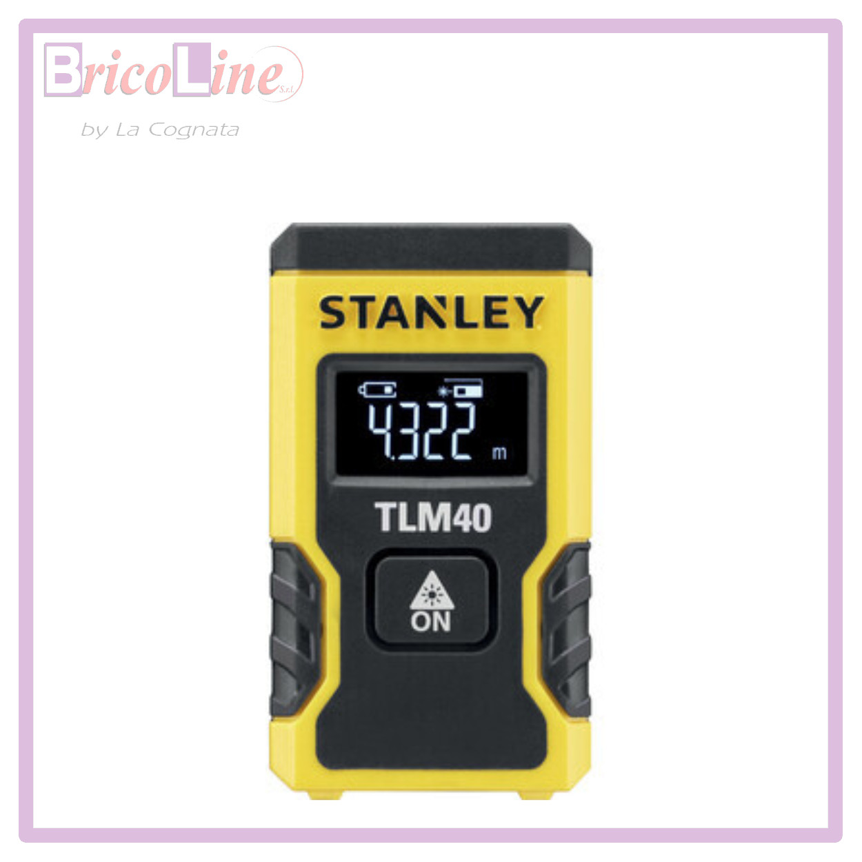 Distanziometro Laser Stanley STHT77666-0 TLM40 | Portata 12 Metri
