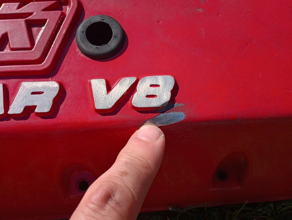 1996-2004 Ford Mustang 4.6L 11 болтов Romeo BBK клапанные крышки GT 2V - Изображение 3 из 4